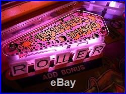 1980 Gottlieb ROLLER DISCO Pinball Machine by GRC