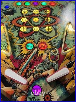 1980 Gottlieb Time Line Pinball Machine Full Mechanical Restoration Leds