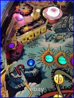 1980 Gottlieb Time Line Pinball Machine Full Mechanical Restoration Leds