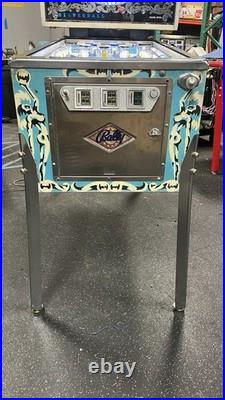 1980 Silverball Mania Pinball Machine Fully Refurbished New Backglass Stunning
