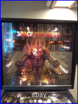 1980 Space Invaders wide body pinball maching