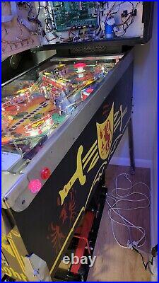 1980 Williams Black Knight Pinball Machine with EXTRAS AND UPGRADED