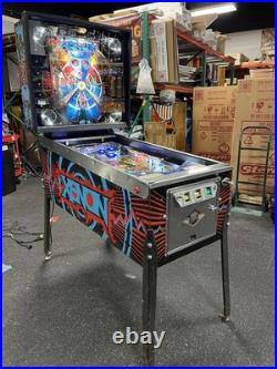 1980 Xenon Pinball Machine Professional Techs Full Leds Plays Great Refurbished