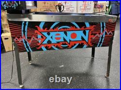 1980 Xenon Pinball Machine Professional Techs Full Leds Plays Great Refurbished