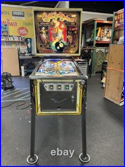 1981 Bally Eight Ball Deluxe Pinball Machine New Playfield Installed Leds