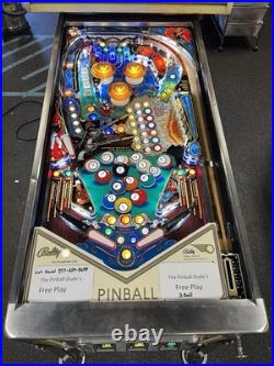 1981 Bally Eight Ball Deluxe Pinball Machine New Playfield Installed Leds