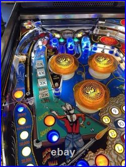 1981 Bally Eight Ball Deluxe Pinball Machine New Playfield Installed Leds