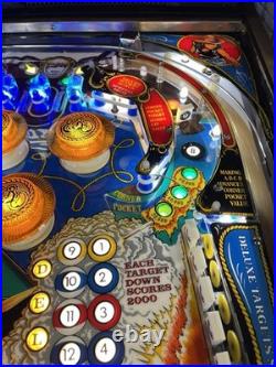 1981 Bally Eight Ball Deluxe Pinball Machine New Playfield Installed Leds