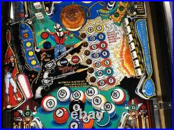 1981 Bally Eight Ball Deluxe Pinball Machine New Playfield Installed Leds