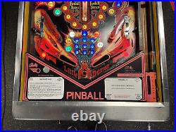 1981 Bally Fireball 2 II Pinball Machine Prof Techs Leds Plays Great 11 Targets