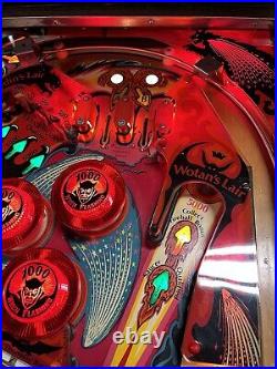 1981 Bally Fireball 2 II Pinball Machine Prof Techs Leds Plays Great 11 Targets