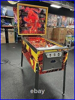 1981 Bally Fireball 2 II Pinball Machine Prof Techs Leds Plays Great 11 Targets