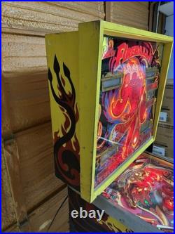 1981 Original Fireball II Pinball Machine Working Plays Great Local Pickup Only