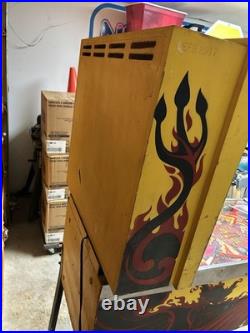 1981 Original Fireball II Pinball Machine Working Plays Great Local Pickup Only