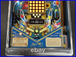 1982 Bally Mr And Mrs Pacman Pinball Machine Prof Techs Plays Great