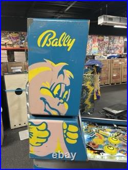 1982 Bally Mr And Mrs Pacman Pinball Machine Prof Techs Plays Great