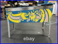 1982 Bally Mr And Mrs Pacman Pinball Machine Prof Techs Plays Great