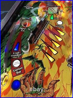 1982 Gottlieb Devil's Dare Pinball Machine Professional Techs Devils Full Leds