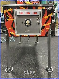 1982 Gottlieb Devil's Dare Pinball Machine Professional Techs Devils Full Leds