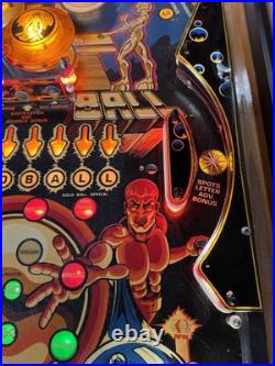 1983 Bally Gold Ball Pinball Machine Professional Techs Full Leds Plays Great