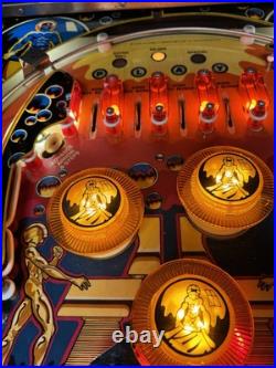 1983 Bally Gold Ball Pinball Machine Professional Techs Full Leds Plays Great