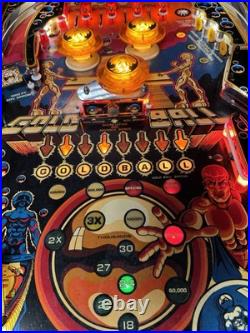 1983 Bally Gold Ball Pinball Machine Professional Techs Full Leds Plays Great