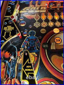 1983 Bally Gold Ball Pinball Machine Professional Techs Full Leds Plays Great