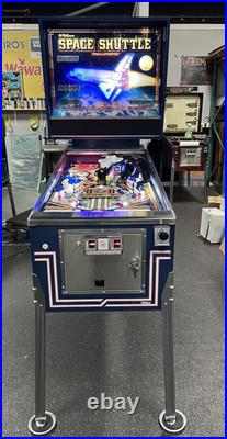 1984 Space Shuttle Pinball Machine Full Leds Play Great Refurbished Stunning