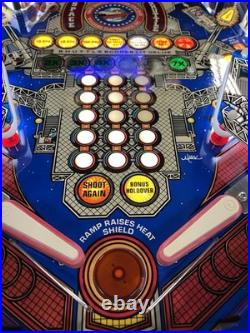 1984 Space Shuttle Pinball Machine Full Leds Play Great Refurbished Stunning