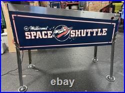 1984 Space Shuttle Pinball Machine Full Leds Play Great Refurbished Stunning