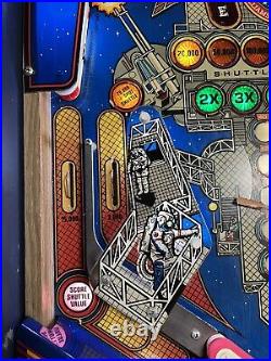 1984 Space Shuttle Pinball Machine Leds Professional Techs Leds Plays Great