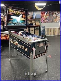 1984 Space Shuttle Pinball Machine Leds Professional Techs Leds Plays Great