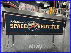 1984 Space Shuttle Pinball Machine Leds Professional Techs Leds Plays Great