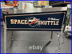 1984 Space Shuttle Pinball Machine Leds Professional Techs Leds Plays Great