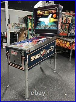 1984 Space Shuttle Pinball Machine Leds Professional Techs Leds Plays Great