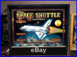 1984 Williams Space Shuttle Pinball Machine Super Nice Leds