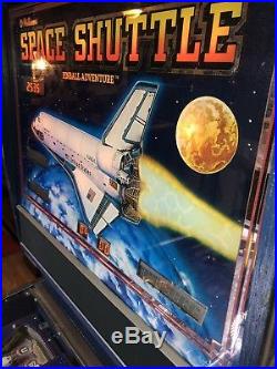 1984 classic Space Shuttle Pinball Machine manufactured by Williams