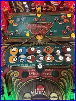 1985 Bally 8 Eight Ball Champ Pinball Machine Super Rare Full Leds Plays Great 1985 Bally 8 Eight Ball Champ Pinball Machine Super Rare Full Leds Plays Great
