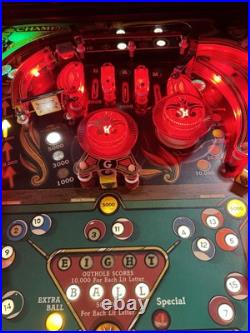 1985 Bally 8 Eight Ball Champ Pinball Machine Super Rare Full Leds Plays Great 1985 Bally 8 Eight Ball Champ Pinball Machine Super Rare Full Leds Plays Great