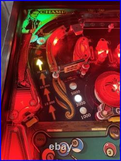 1985 Bally 8 Eight Ball Champ Pinball Machine Super Rare Full Leds Plays Great 1985 Bally 8 Eight Ball Champ Pinball Machine Super Rare Full Leds Plays Great