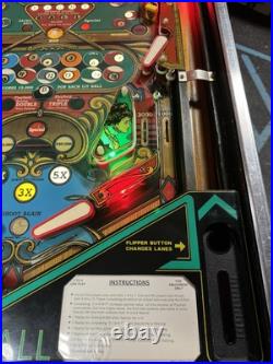1985 Bally 8 Eight Ball Champ Pinball Machine Super Rare Full Leds Plays Great 1985 Bally 8 Eight Ball Champ Pinball Machine Super Rare Full Leds Plays Great