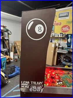 1985 Bally 8 Eight Ball Champ Pinball Machine Super Rare Full Leds Plays Great 1985 Bally 8 Eight Ball Champ Pinball Machine Super Rare Full Leds Plays Great