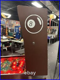 1985 Bally 8 Eight Ball Champ Pinball Machine Super Rare Full Leds Plays Great 1985 Bally 8 Eight Ball Champ Pinball Machine Super Rare Full Leds Plays Great