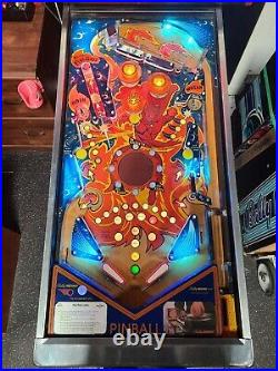 1985 Bally Fireball Classic Pinball Machine Leds Prof Techs Serviced Nice