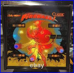 1985 Bally Fireball Classic Pinball Machine Prof Techs Full Leds Plays Great 1985 Bally Fireball Classic Pinball Machine Prof Techs Full Leds Plays Great