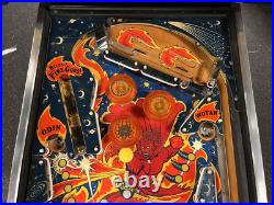 1985 Bally Fireball Classic Pinball Machine Prof Techs Full Leds Plays Great 1985 Bally Fireball Classic Pinball Machine Prof Techs Full Leds Plays Great