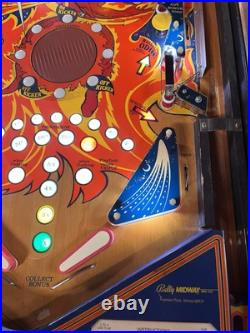 1985 Bally Fireball Classic Pinball Machine Prof Techs Full Leds Plays Great 1985 Bally Fireball Classic Pinball Machine Prof Techs Full Leds Plays Great