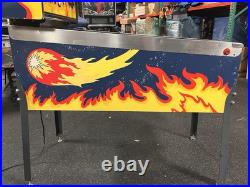 1985 Bally Fireball Classic Pinball Machine Prof Techs Full Leds Plays Great 1985 Bally Fireball Classic Pinball Machine Prof Techs Full Leds Plays Great