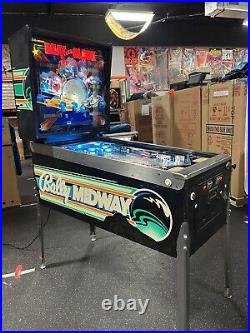 1985 Beat The Clock Pinball Machine Leds Prof Techs Super Rare Only 500 Made