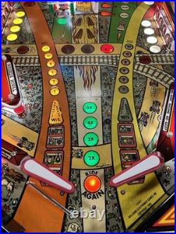 1985 Comet Pinball Machine Professional Techs Full Leds Plays Great